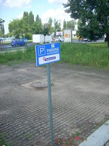 tablice parkingowe
