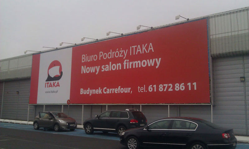 banery reklama wielkoformatowa Poznań