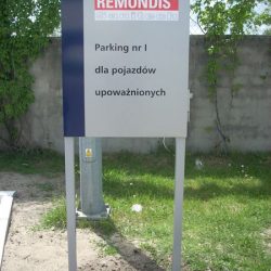 tabliczki parkingowe Poznań