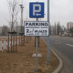 oznakowanie parkingu